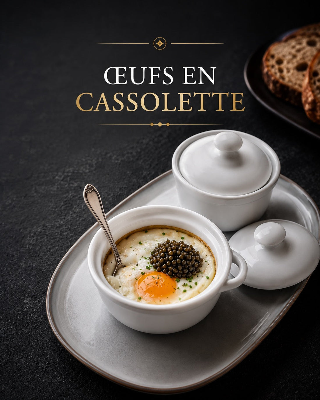 Comment déguster le caviar